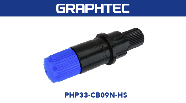 (image for) Graphtec 0.9mm, blue top, black ABS tip/for CB09UB Blades