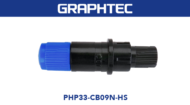 (image for) Graphtec 0.9mm, blue top, black ABS tip/for CB09UB Blades