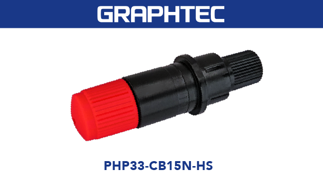 (image for) Graphtec 1.5mm, red top, black ABS tip/for CB15 Blades