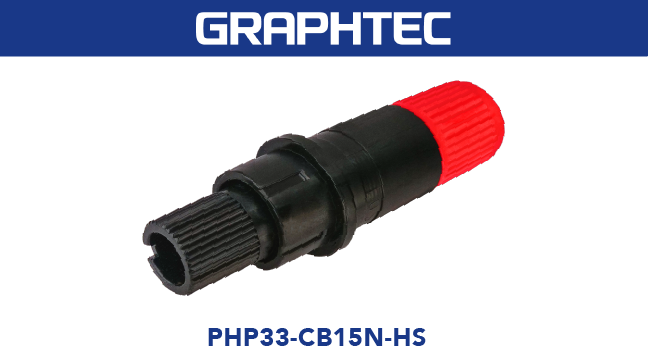 (image for) Graphtec 1.5mm, red top, black ABS tip/for CB15 Blades