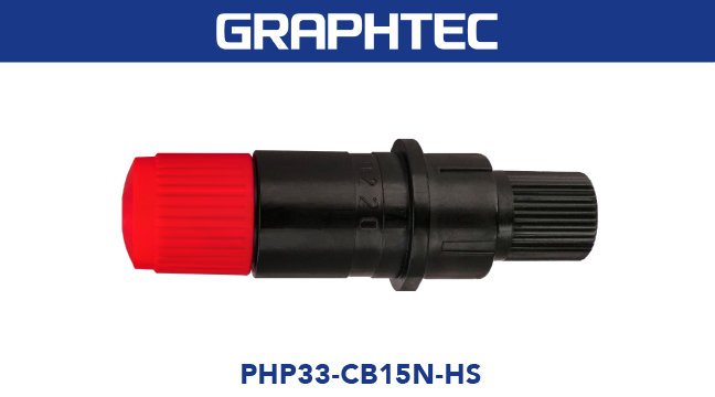 (image for) Graphtec 1.5mm, red top, black ABS tip/for CB15 Blades