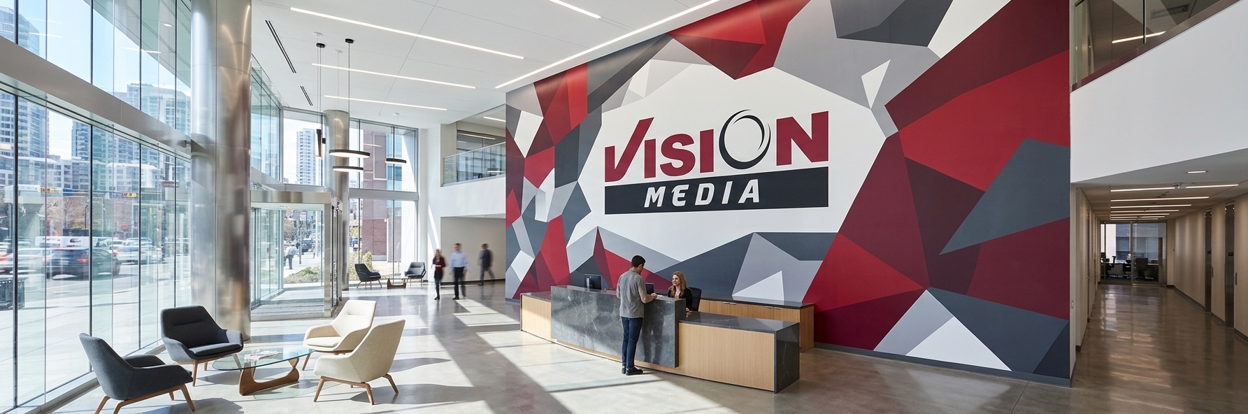 (image for) Vision Media 6mil Vinyl Removable Grey adhesive 54" x 150'